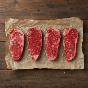Wagyu Sirloin Strip 4 Pack (New York Strip)