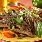 Seasoned Beef Skirt Steak For Fajitas